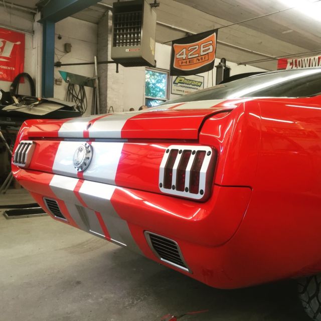 1966 Red Ford Mustang Fastback