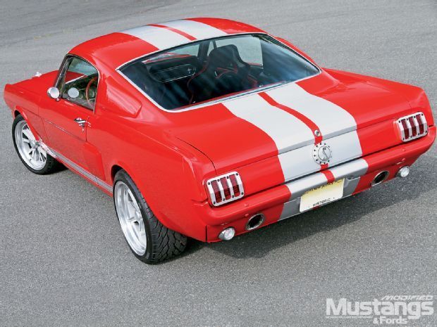 1966 Red Ford Mustang Fastback