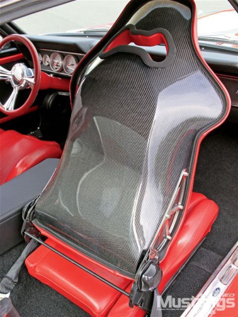 1966 Red Ford Mustang Fastback