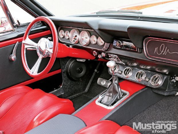 1966 Red Ford Mustang Fastback