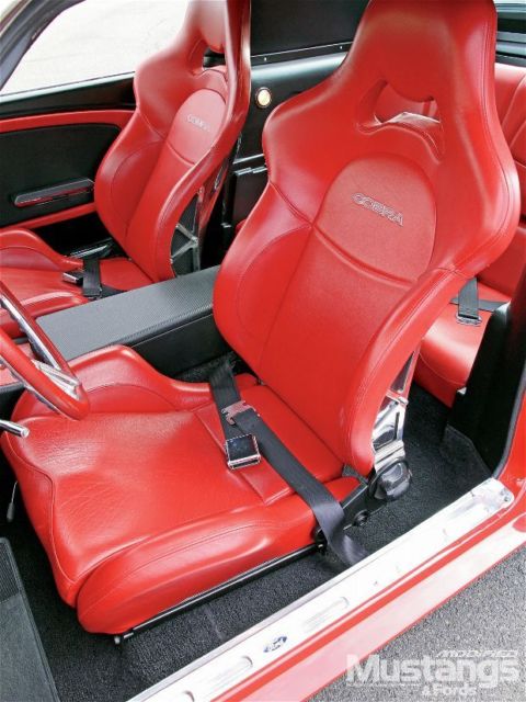 1966 Red Ford Mustang Fastback