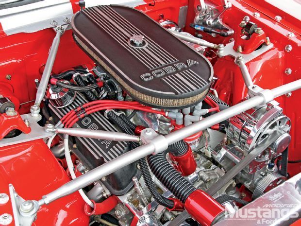 1966 Red Ford Mustang Fastback