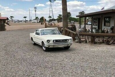 1966 White Ford Mustang Fastback
