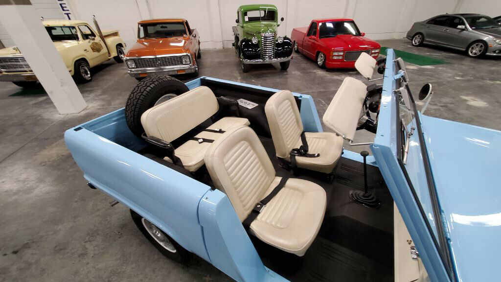 1966 Blue Ford Bronco