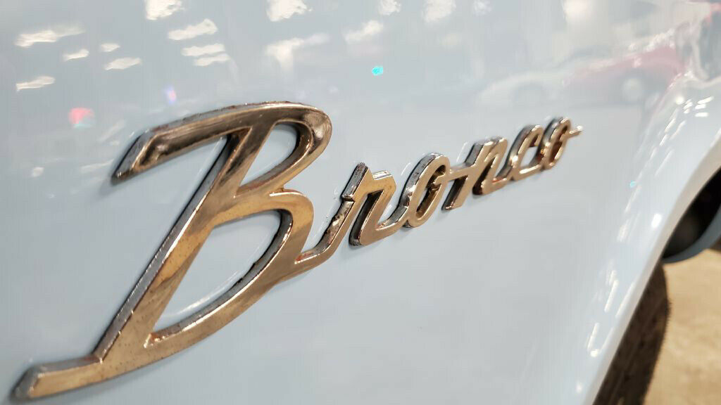 1966 Blue Ford Bronco