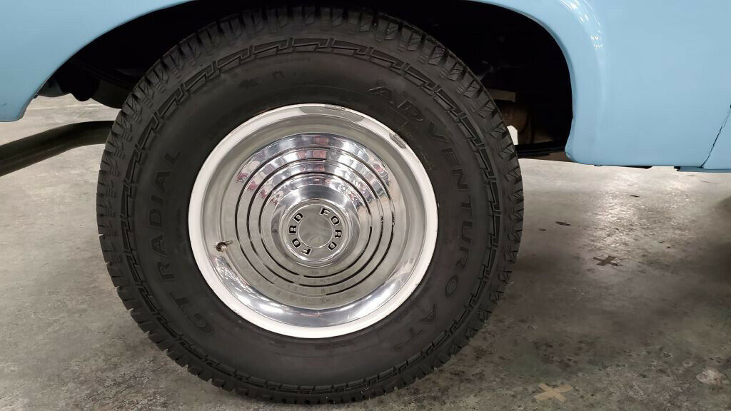 1966 Blue Ford Bronco