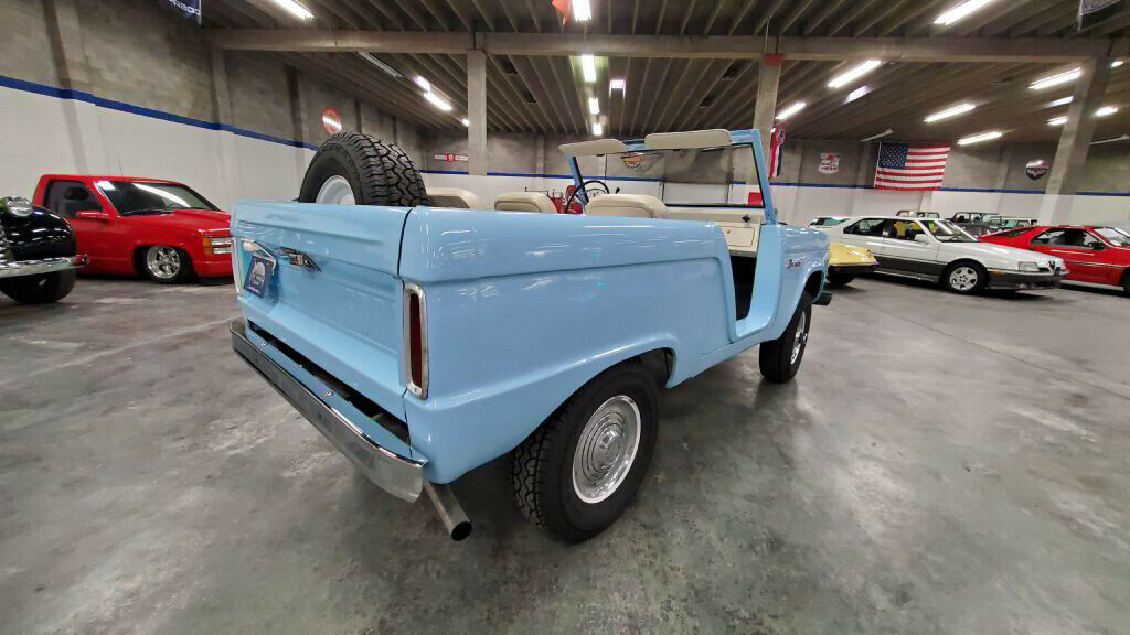 1966 Blue Ford Bronco