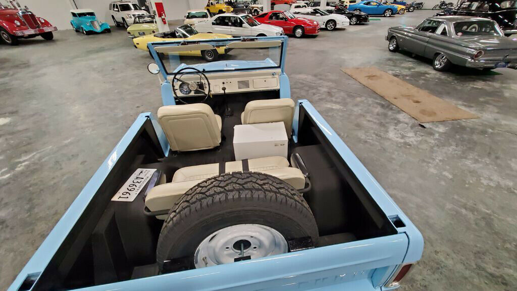 1966 Blue Ford Bronco