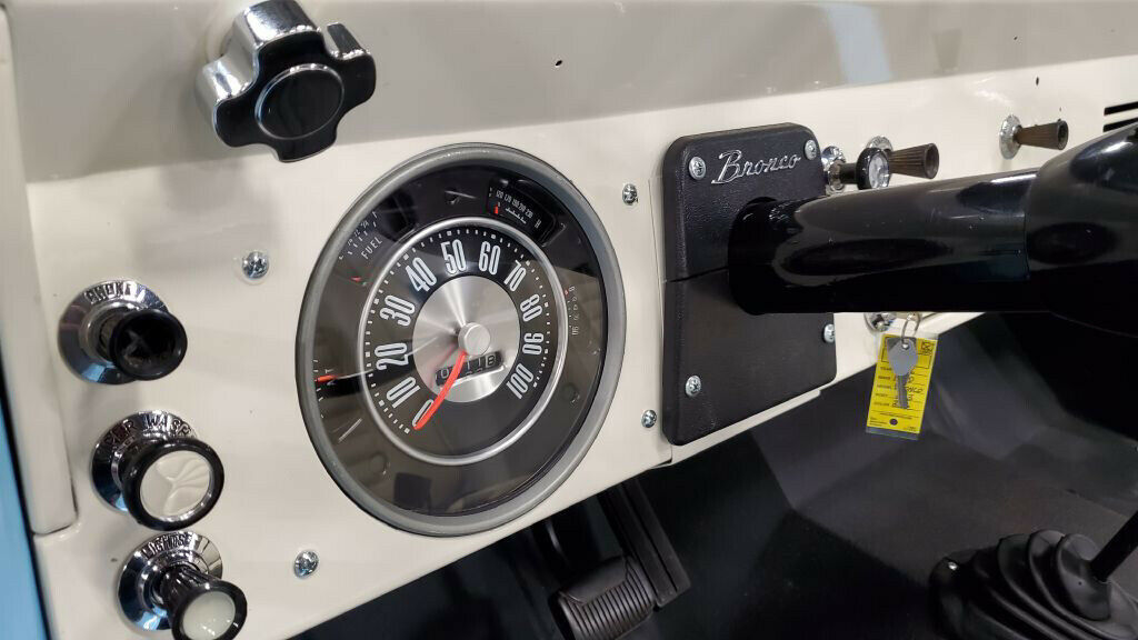 1966 Blue Ford Bronco