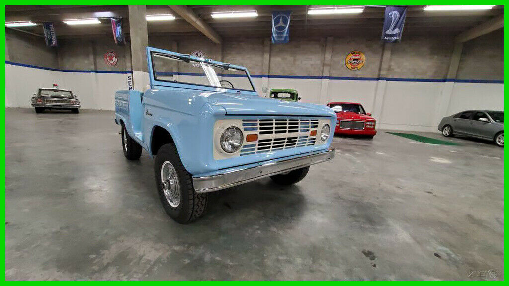 1966 Blue Ford Bronco