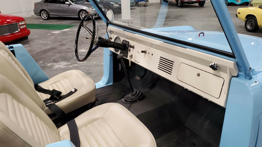 1966 Blue Ford Bronco