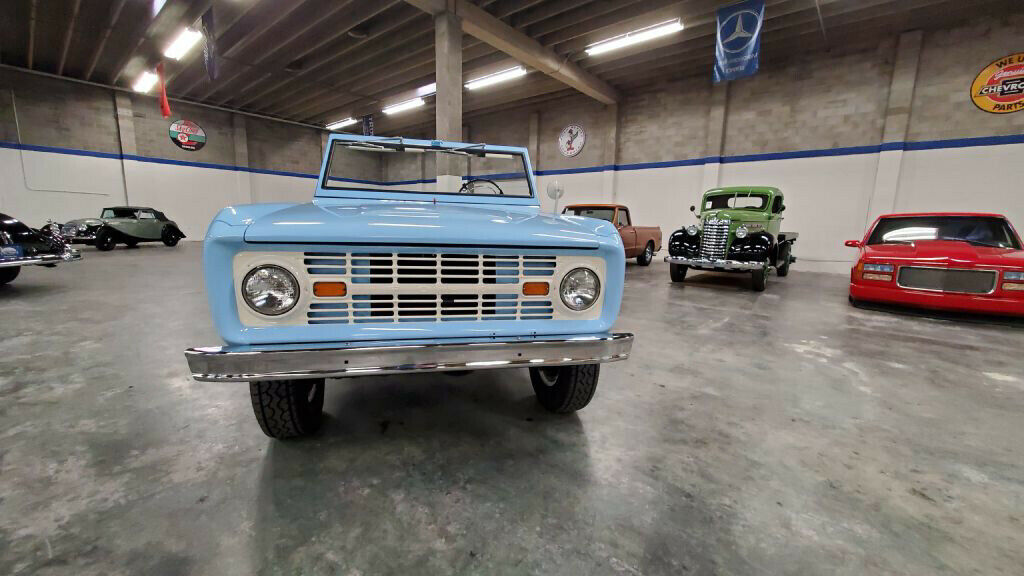 1966 Blue Ford Bronco