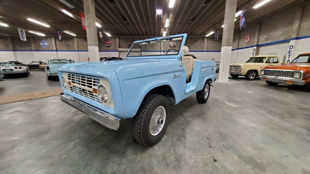 1966 Blue Ford Bronco