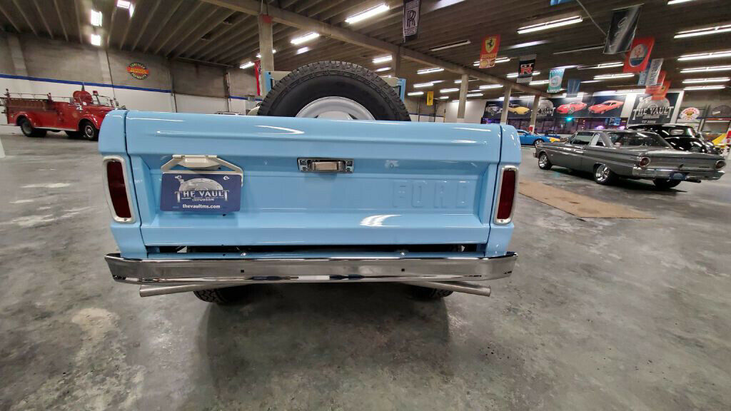 1966 Blue Ford Bronco