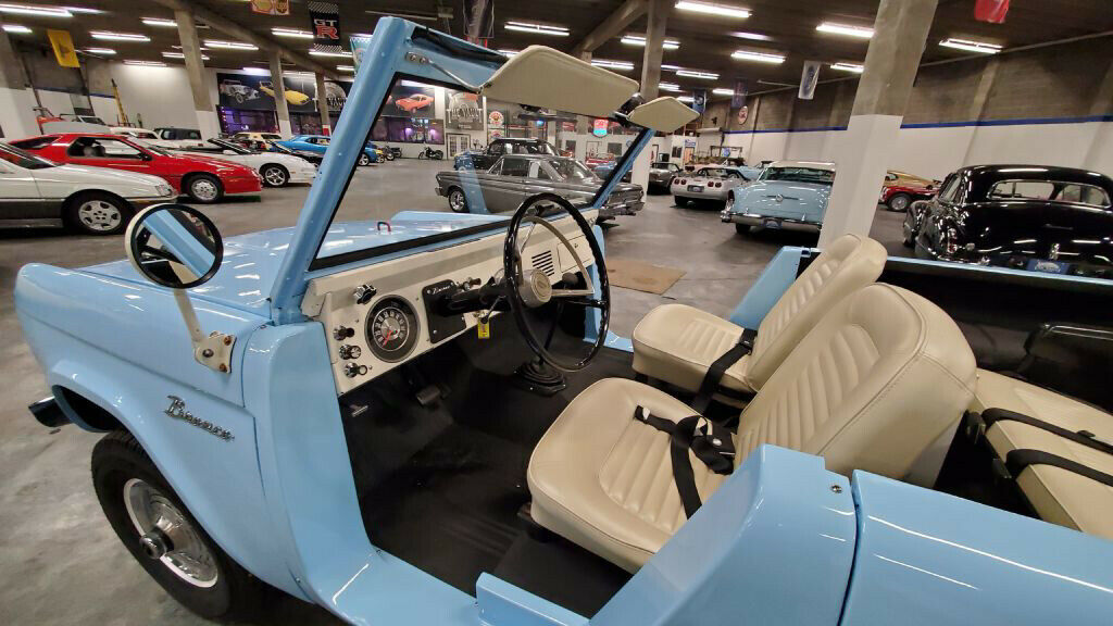 1966 Blue Ford Bronco