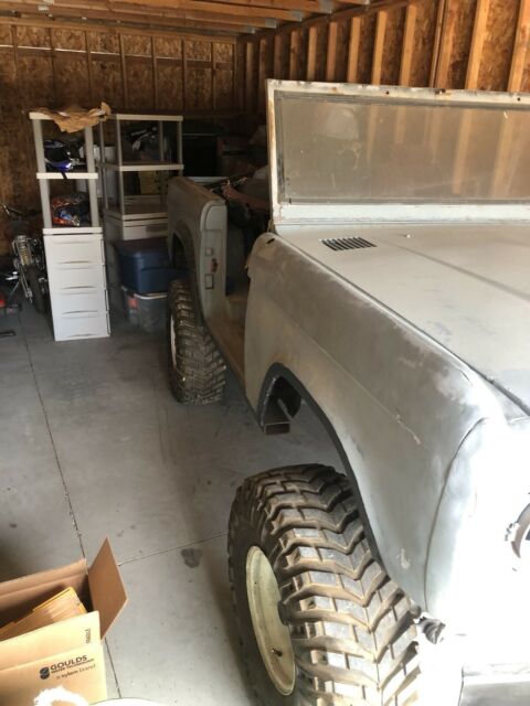 1966 Primer Ford Bronco SUV