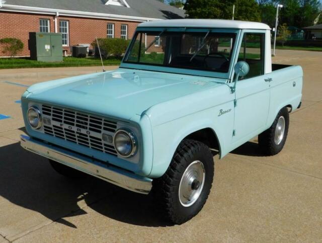 1966 Blue Ford Bronco --