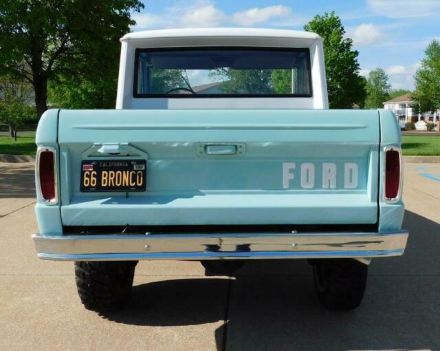 1966 Blue Ford Bronco --