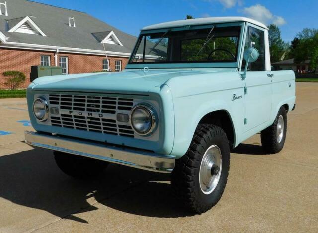 1966 Blue Ford Bronco --
