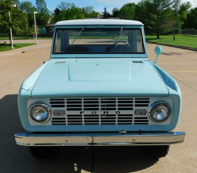 1966 Blue Ford Bronco --