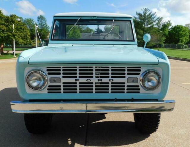 1966 Blue Ford Bronco --
