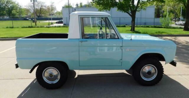 1966 Blue Ford Bronco --