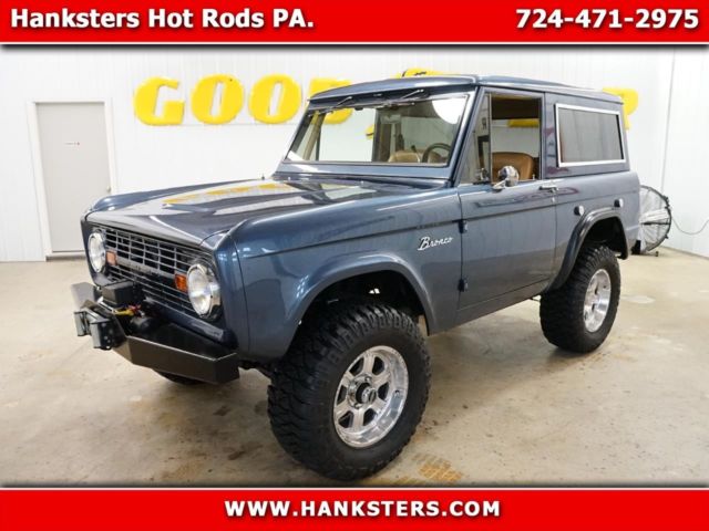 1966 Blue Ford Bronco --