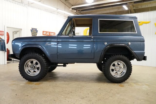 1966 Blue Ford Bronco --