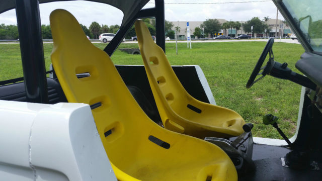 1966 White Ford Bronco SUV