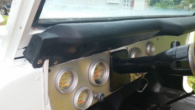 1966 White Ford Bronco SUV