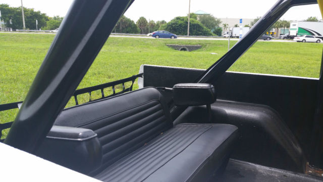 1966 White Ford Bronco SUV