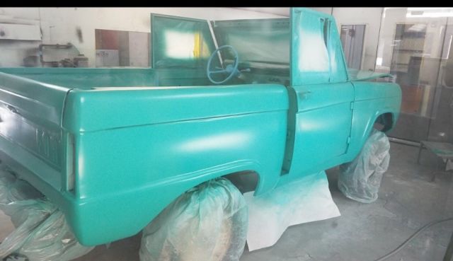 1966 Carribean Turquoise Ford Bronco Convertible