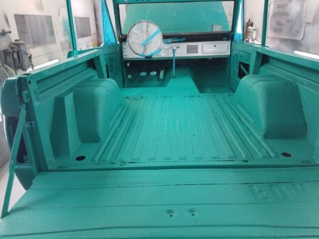 1966 Carribean Turquoise Ford Bronco Convertible