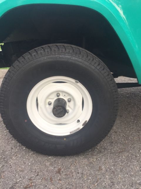 1966 Carribean Turquoise Ford Bronco Convertible