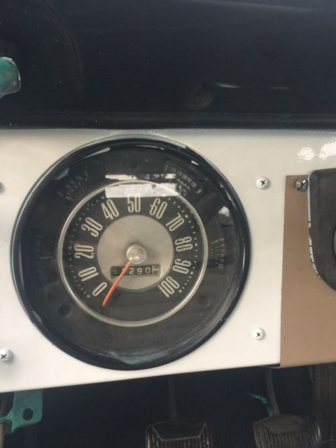 1966 Carribean Turquoise Ford Bronco Convertible