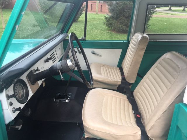 1966 Carribean Turquoise Ford Bronco Convertible