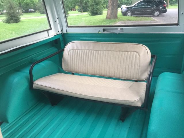 1966 Carribean Turquoise Ford Bronco Convertible