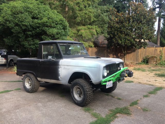 1966 Primer and paint Ford Bronco Half Cab