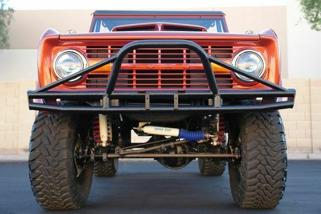 1966 Orange Ford Bronco --