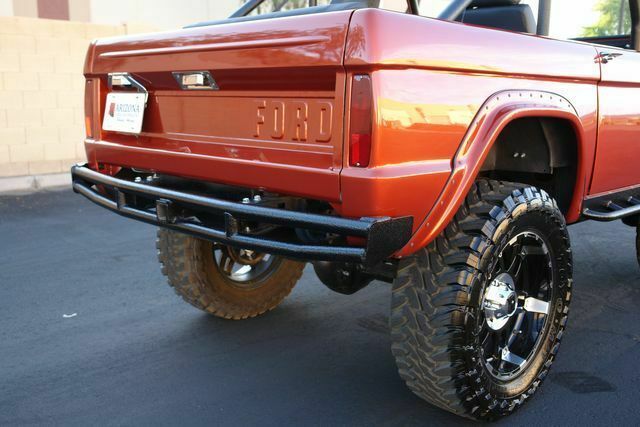 1966 Orange Ford Bronco --