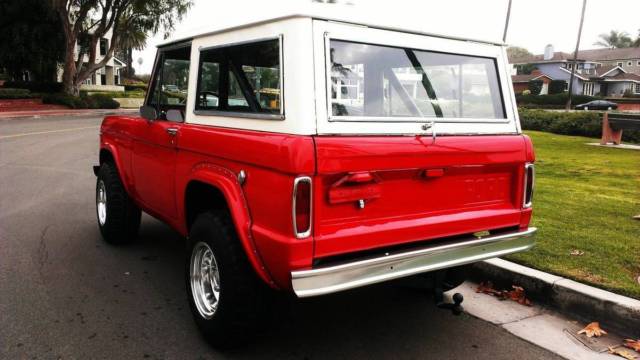 1966 Black Ford Bronco Convertible