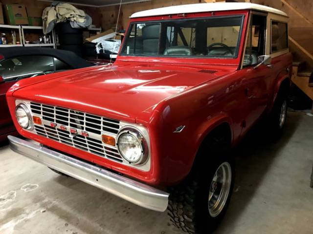 1966 Black Ford Bronco Convertible