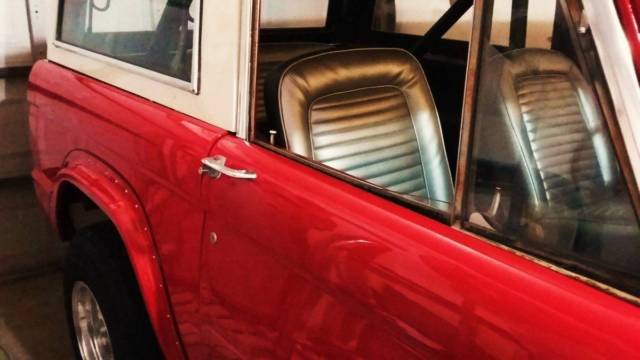 1966 Black Ford Bronco Convertible