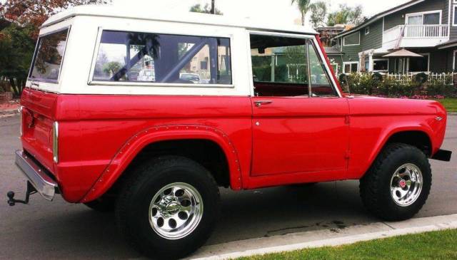1966 Black Ford Bronco Convertible