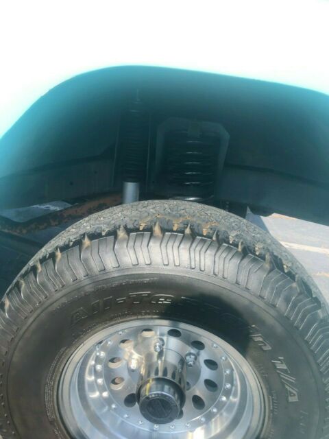 1966 Blue Ford Bronco Open Body (Roadster