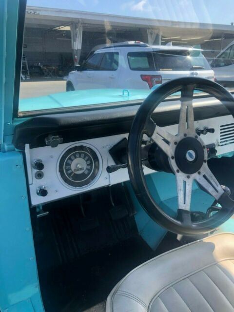 1966 Blue Ford Bronco Open Body (Roadster