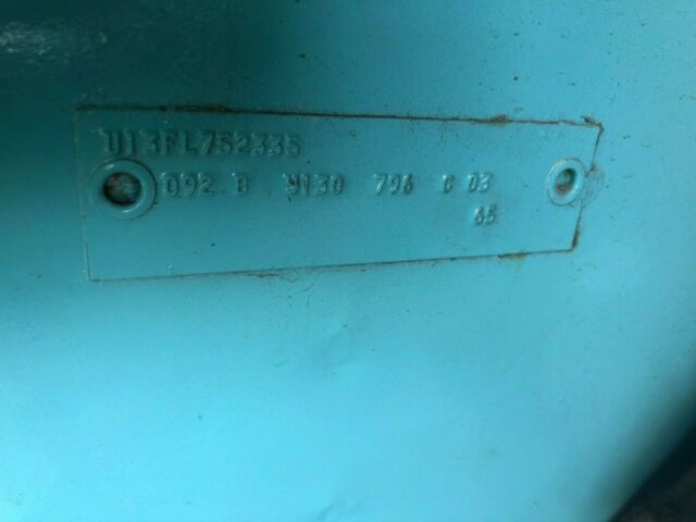 1966 Blue Ford Bronco Open Body (Roadster