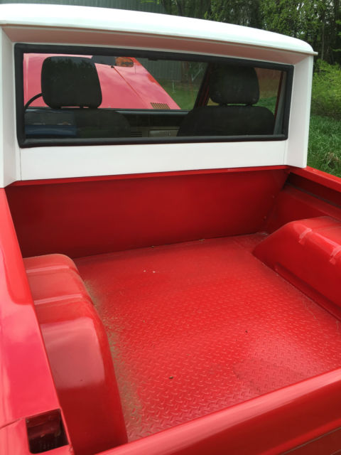 1966 Red Ford Bronco