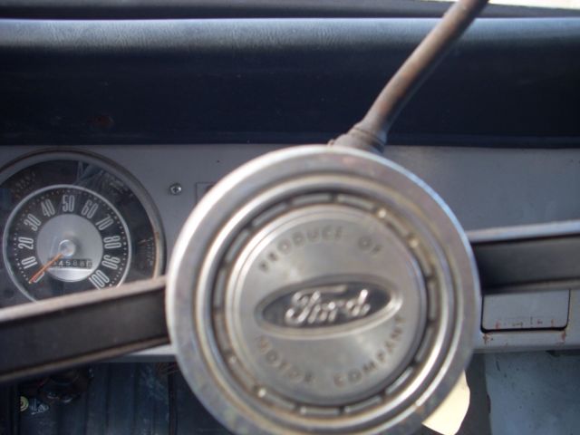 1966 Blue Ford Bronco