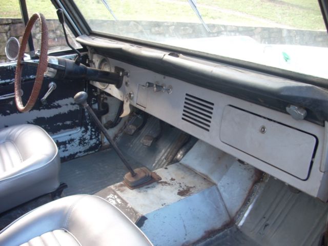 1966 Blue Ford Bronco
